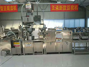 賀先生訂購豆腐生產線