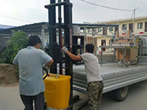 湖南婁底客戶采購我公司豆腐設備