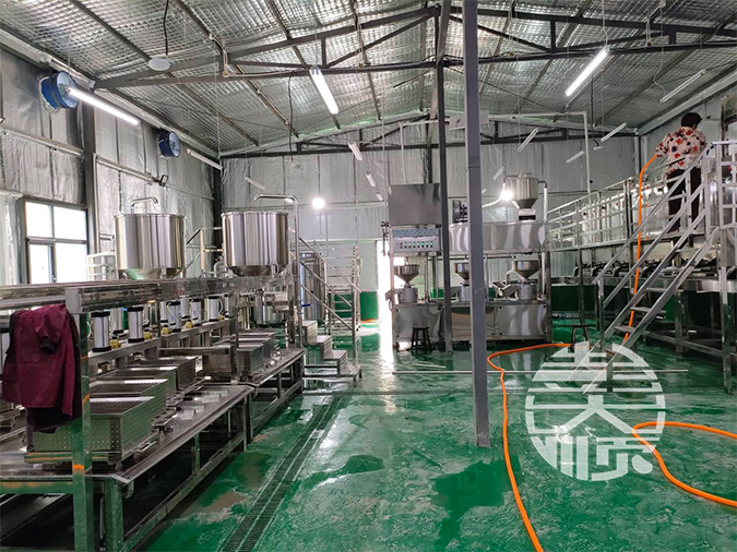 豆腐機生產(chǎn)線