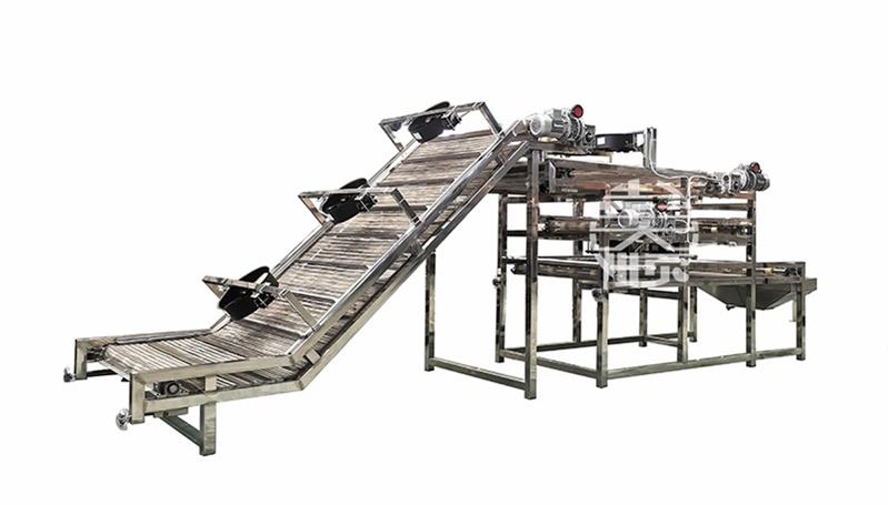 自動豆干攤涼系統